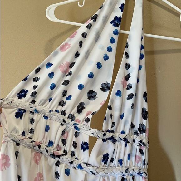 Aqua halter maxi dress NWT - Picture 3 of 7